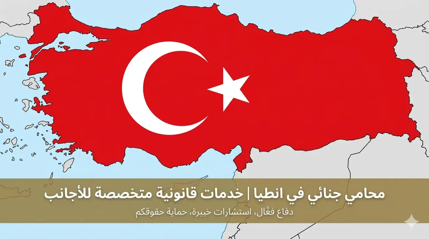 محامي جنائي في تركيا